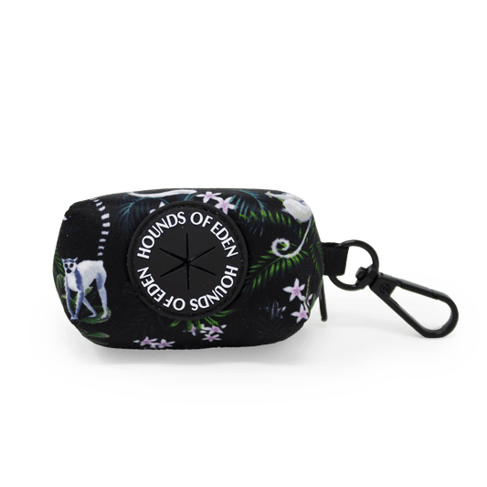 Midnight Madagascar Design Poop Bag Holder - Pet Supplier Store