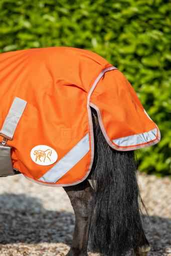 MINI 0g Turnout Rug - Orange - Pet Supplier Store