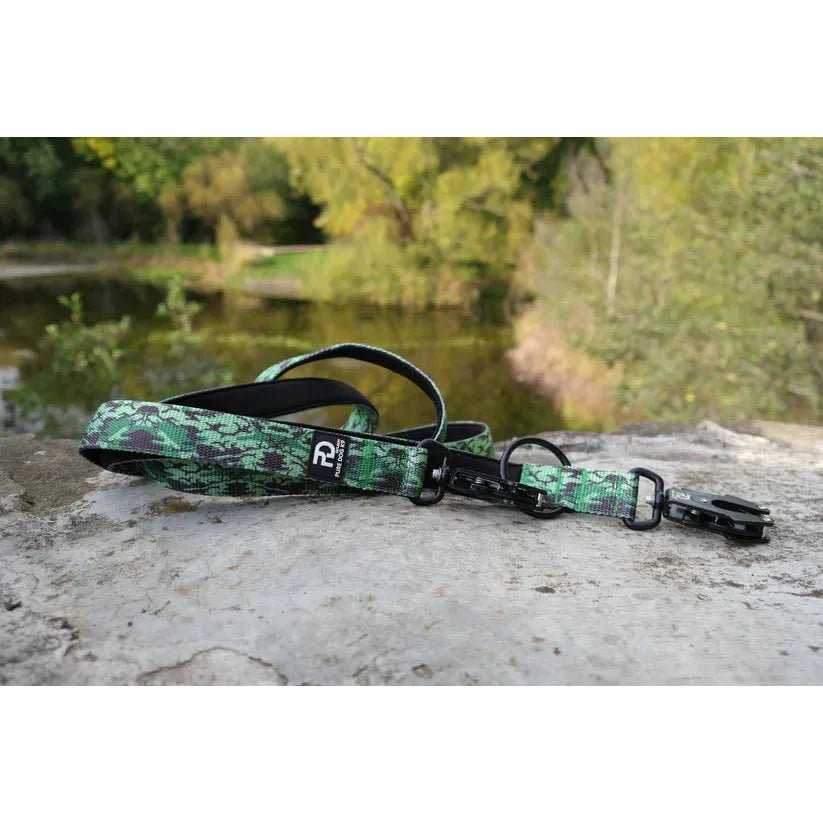 Multifunctional Lead Green Camo - Pet Supplier Store