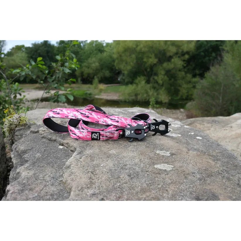 Multifunctional Lead Pink Camo - Pet Supplier Store