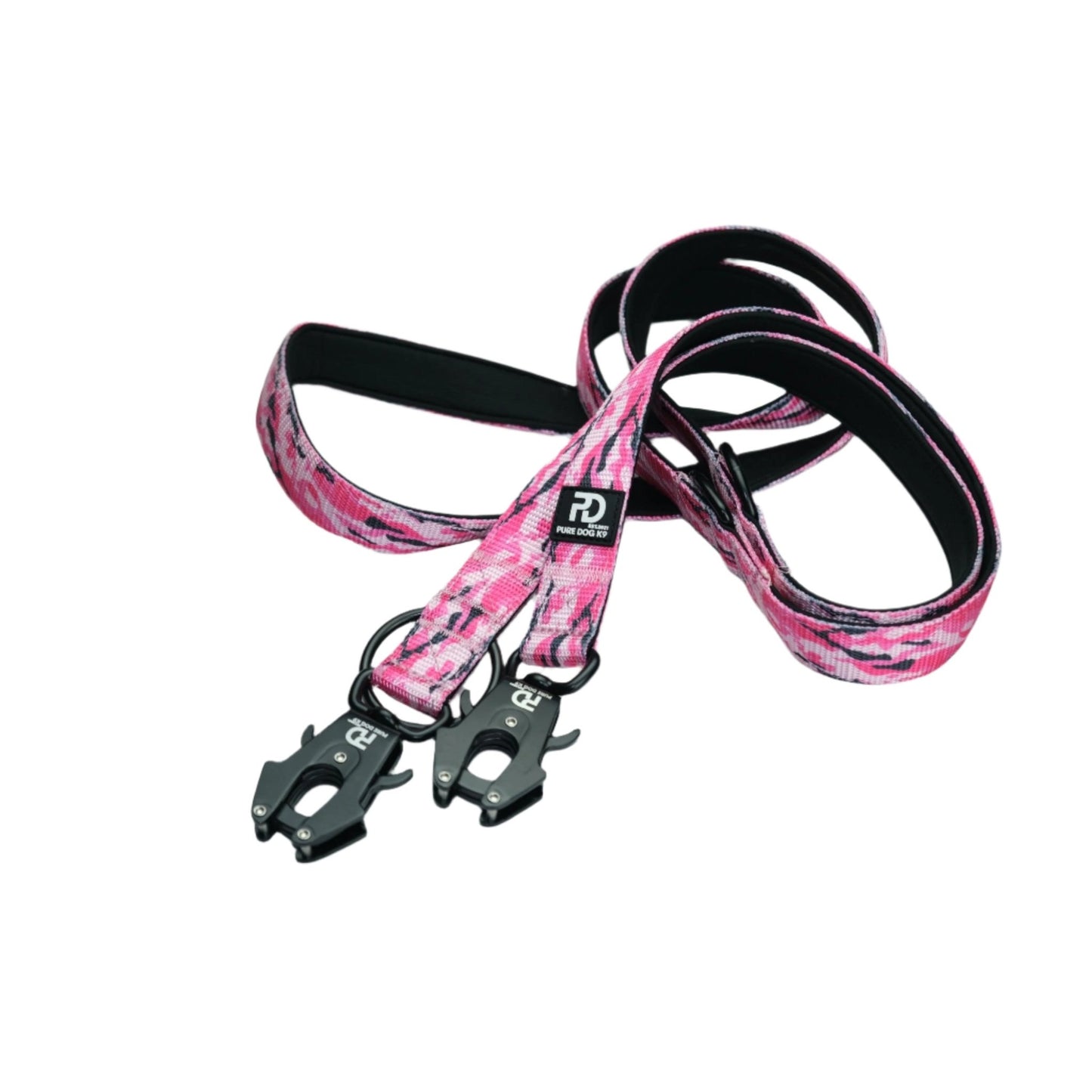 Multifunctional Lead Pink Camo - Pet Supplier Store