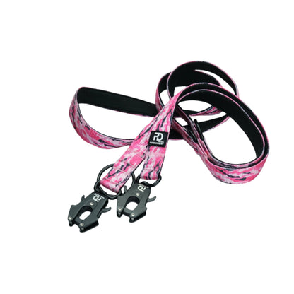 Multifunctional Lead Pink Camo - Pet Supplier Store