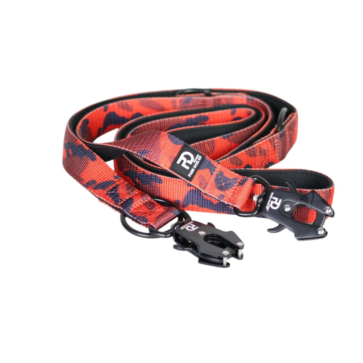 Multifunctional Lead Red Camo - Pet Supplier Store