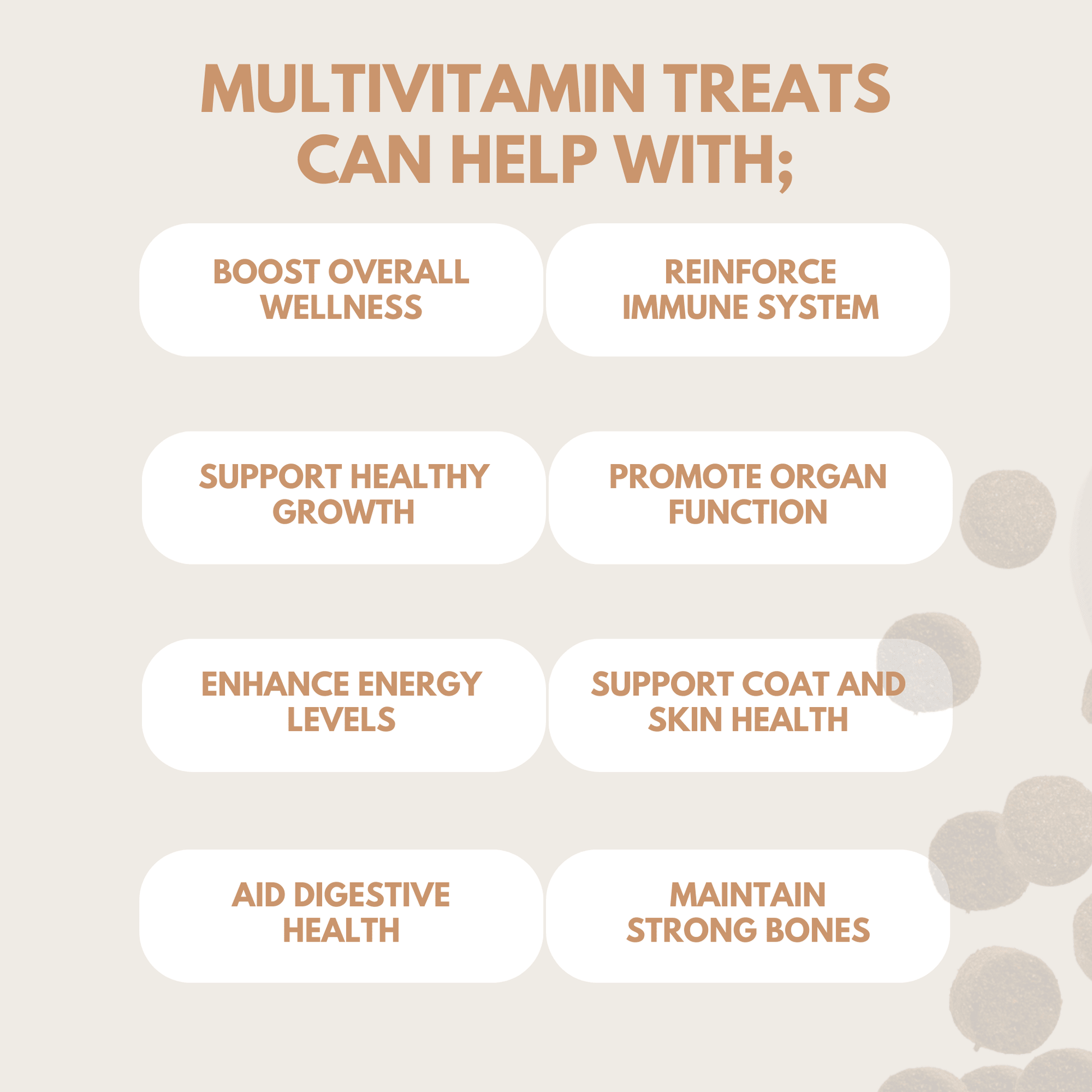 Multivitamin Treats - Pet Supplier Store