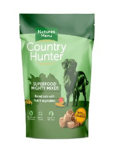 Natures Menu Country Hunter Superfood Mighty Mixer Rolled Oats with Fruit & Vegetables 1.2kg - Pet Supplier Store