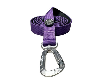 Nylon BTactical™ Carabiner Clip Lead | Lavender Purple - Pet Supplier Store