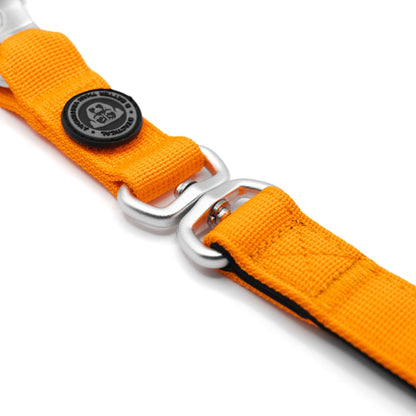 Nylon BTactical™ Frog Clip Lead | Citrus Orange - Pet Supplier Store