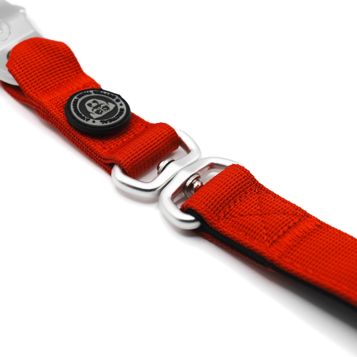 Nylon BTactical™ Frog Clip Lead | Citrus Red - Pet Supplier Store