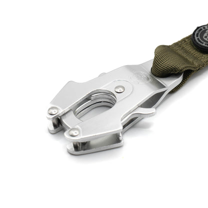 Nylon BTactical™ Frog Clip Lead | Khaki Green - Pet Supplier Store