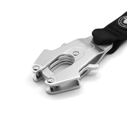 Nylon BTactical™ Frog Clip Lead | Midnight Black - Pet Supplier Store