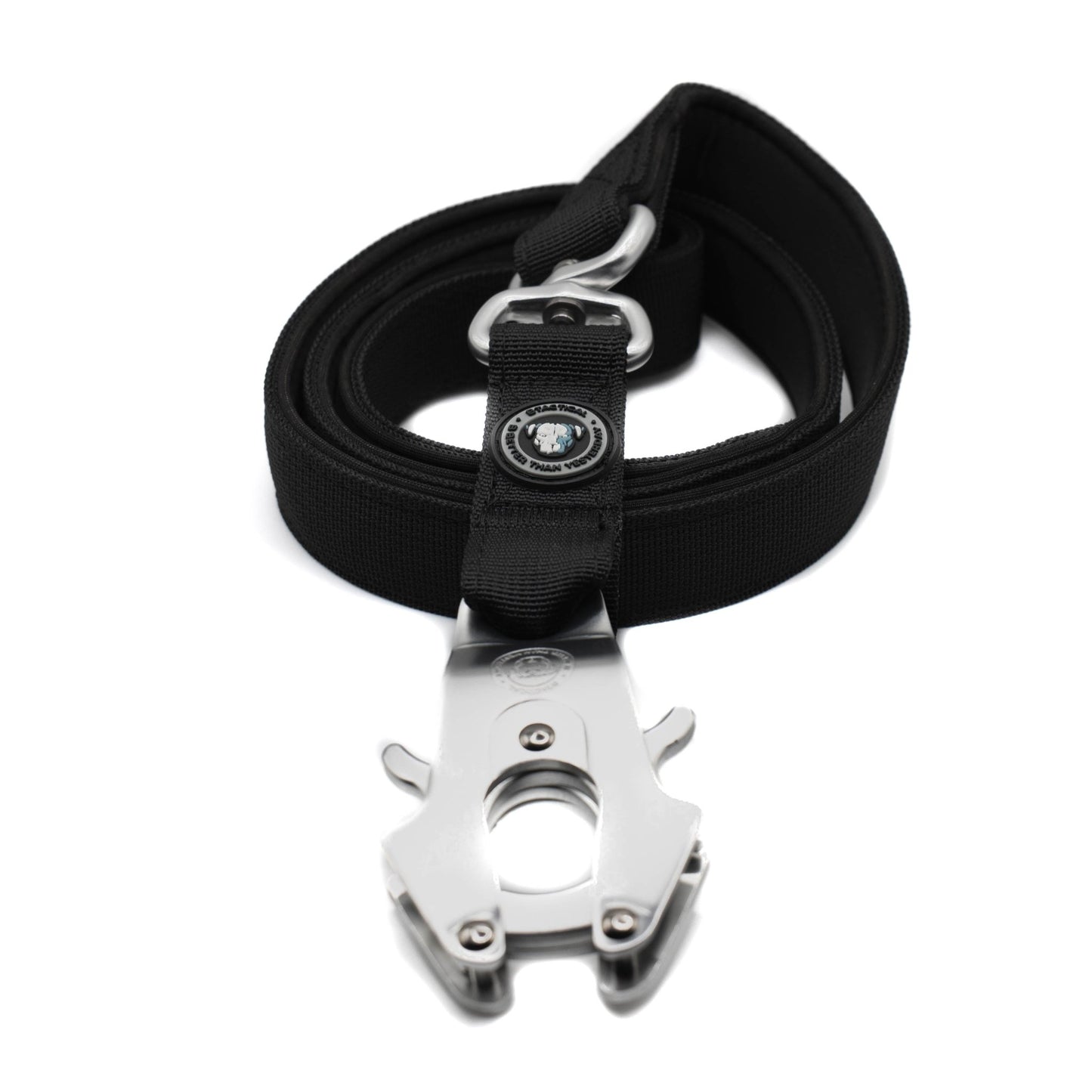 Nylon BTactical™ Frog Clip Lead | Midnight Black - Pet Supplier Store