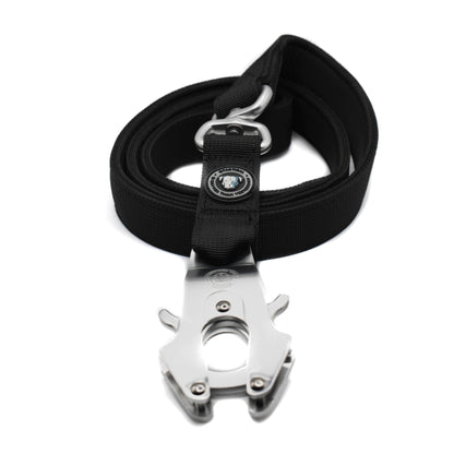 Nylon BTactical™ Frog Clip Lead | Midnight Black - Pet Supplier Store