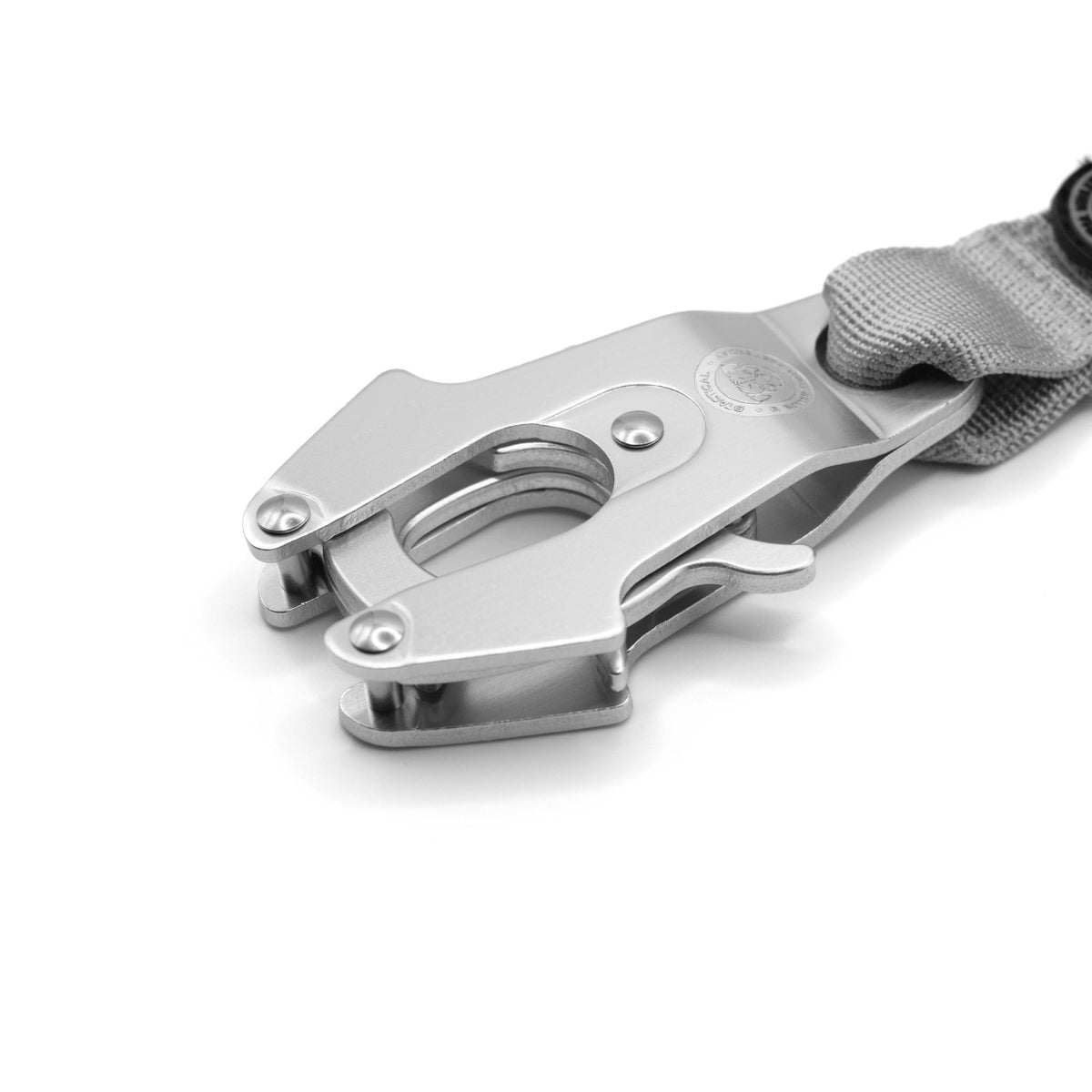 Nylon BTactical™ Frog Clip Lead | Misty Grey - Pet Supplier Store