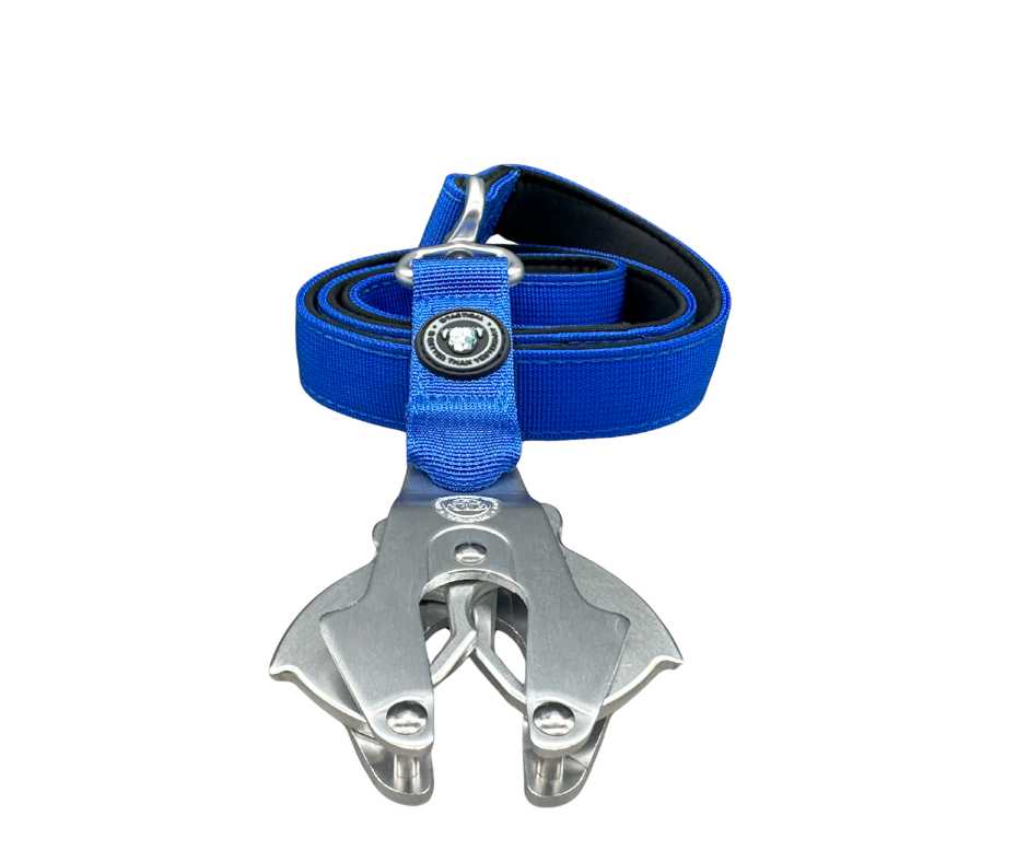 Nylon BTactical™ Frog Clip Lead | Royal Blue - Pet Supplier Store