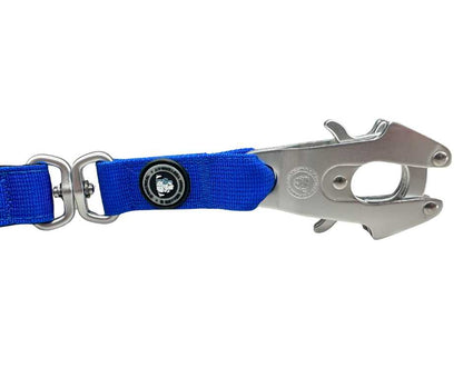 Nylon BTactical™ Frog Clip Lead | Royal Blue - Pet Supplier Store