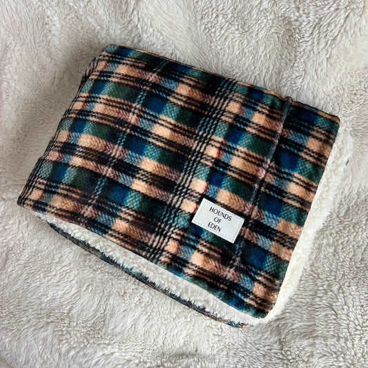 Oak Forest Plaid Snuggle Blanket - Pet Supplier Store