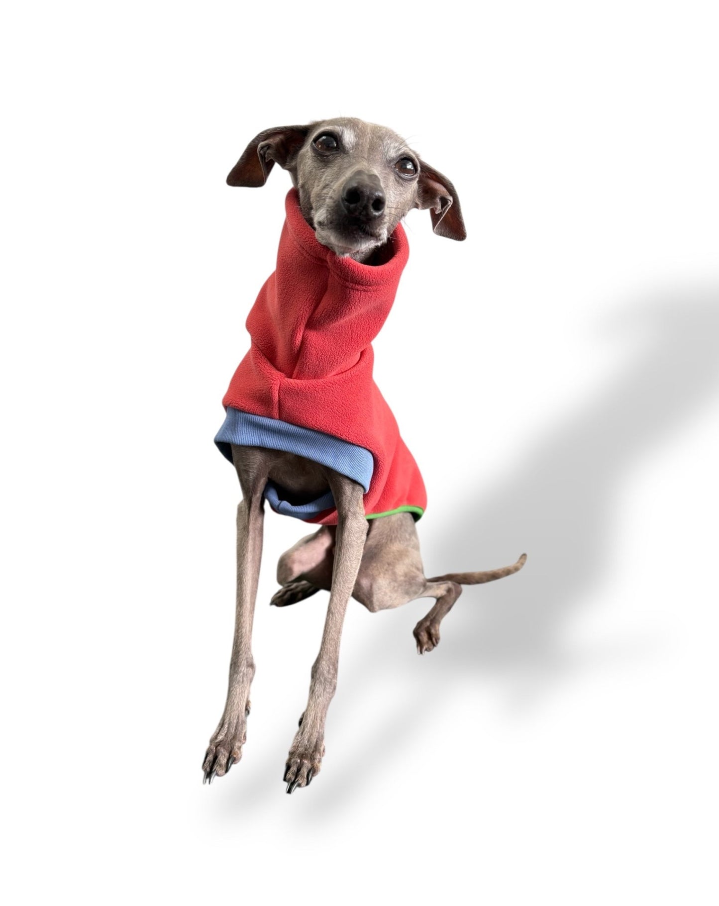 Open-Leg Fleece Vest - Coral - Pet Supplier Store