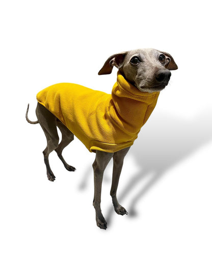 Open-Leg Fleece Vest - Yellow - Pet Supplier Store