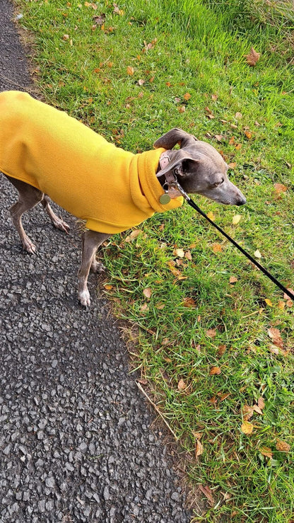 Open-Leg Fleece Vest - Yellow - Pet Supplier Store