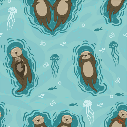 Otterly Lovely 5ft dog lead 🦦💙 - Pet Supplier Store