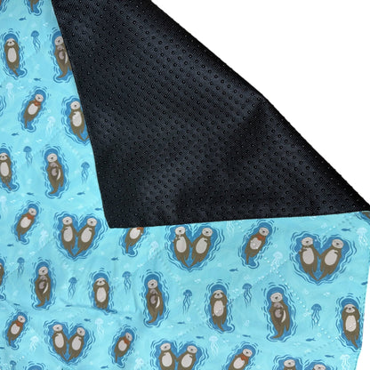Otterly Lovely Dog Settle Mat - The Perfect Travel Mat for Your Dog! 🦦💙 - Pet Supplier Store
