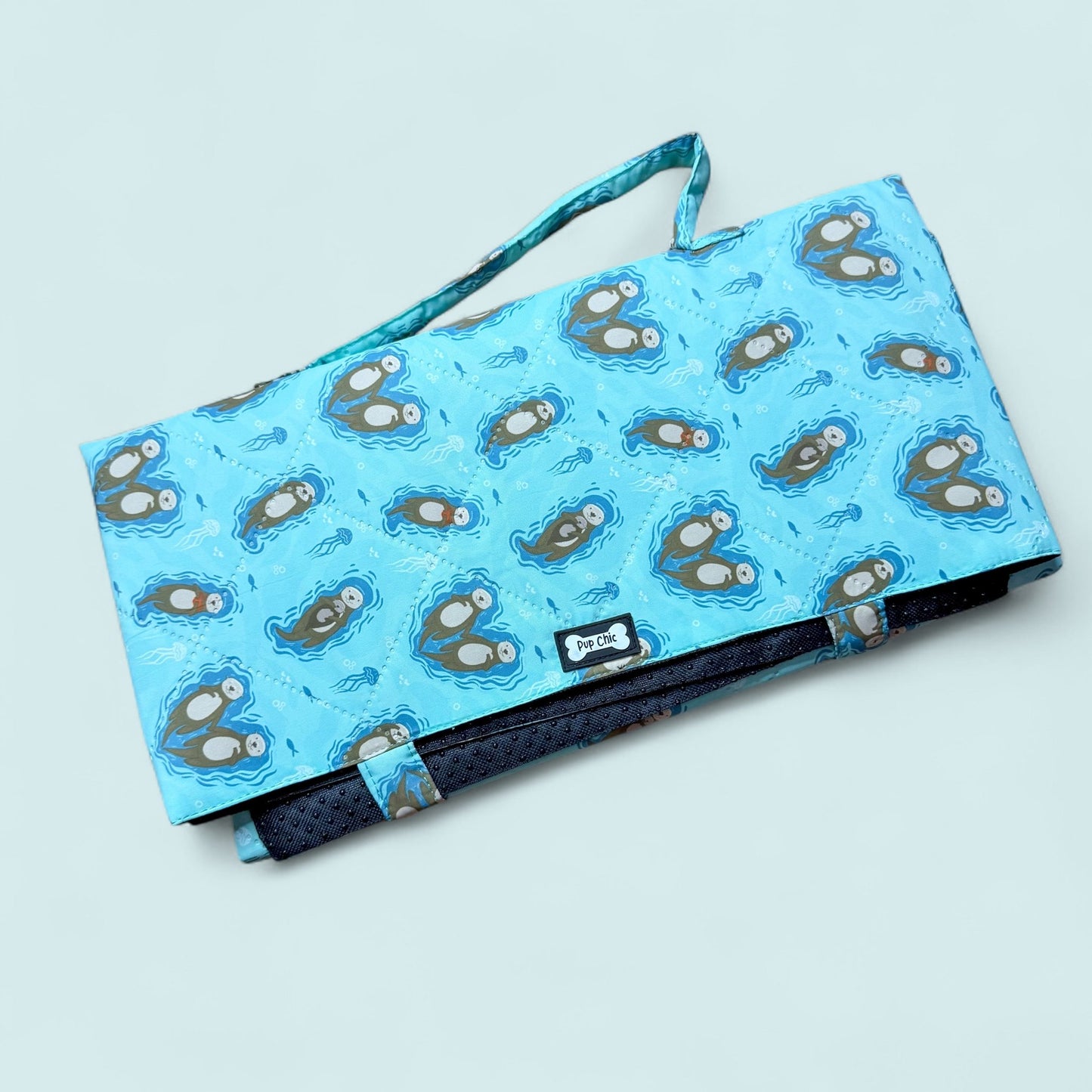 Otterly Lovely Dog Settle Mat - The Perfect Travel Mat for Your Dog! 🦦💙 - Pet Supplier Store