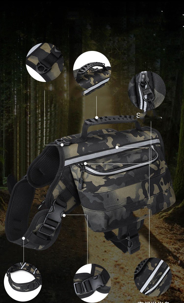Outdoor travel large dog backpack - Pet Supplier Store