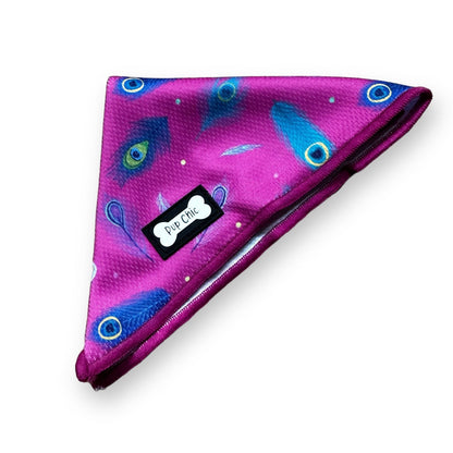 Peacock Power Cooling Bandana - Pet Supplier Store