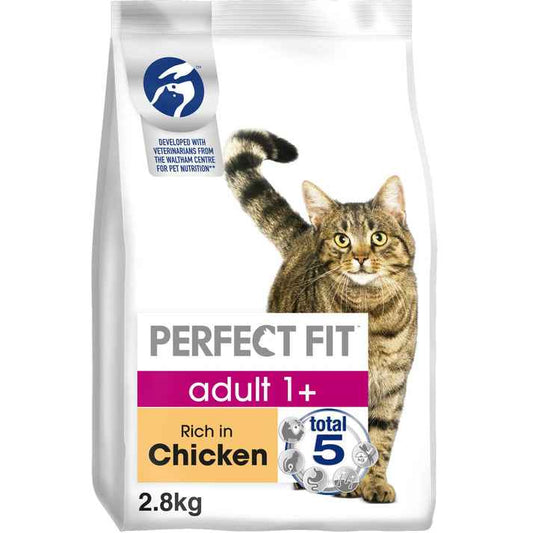Perfect Fit Adult Dry Cat Food Chicken 7kg - Pet Supplier Store