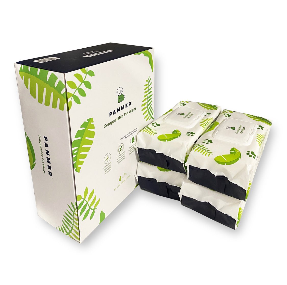 Pet Wipes For Dogs and All Pets Hypoallergenic Unscented Wipes - Pet Supplier Store