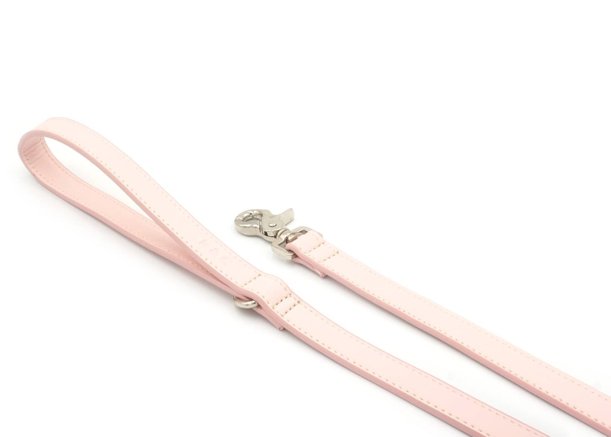 Pink Leather Dog Lead - Pet Supplier Store