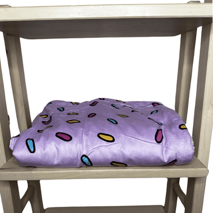 Pink Sprinkles For Days blanket LARGE - fleece dog blanket - Pet Supplier Store