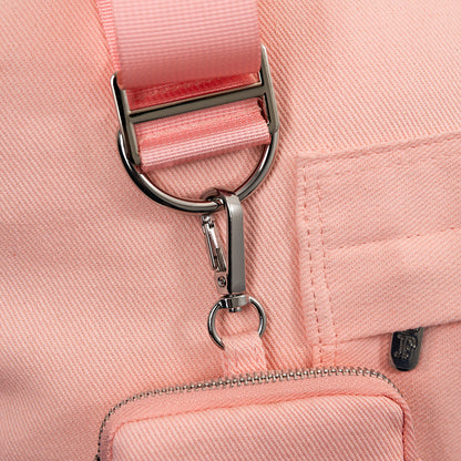 Soho Poms Berwick Pet Carrier - Pink Pepper - Ideal for Dogs & Cats