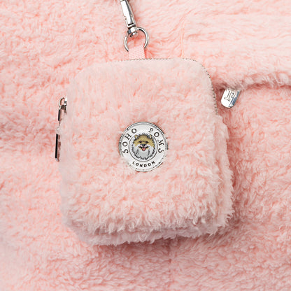 Soho Poms Carnaby Teddy Bear Carrier - Blush Rose