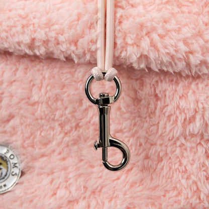 Soho Poms Carnaby Teddy Bear Carrier - Blush Rose