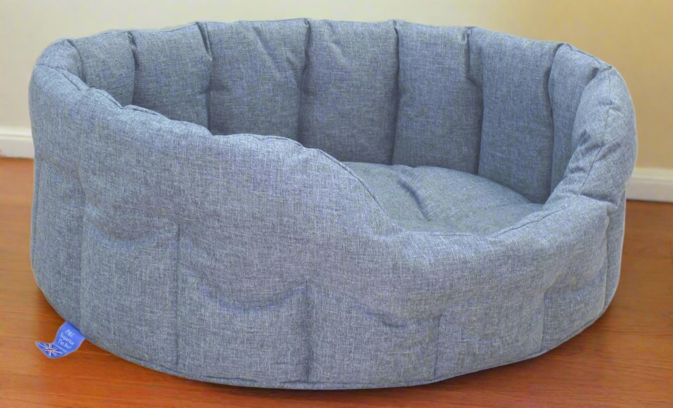 P&L Country Dog Tough Heavy Duty Oval High Sided Waterproof Dog Beds. - Pet Supplier Store