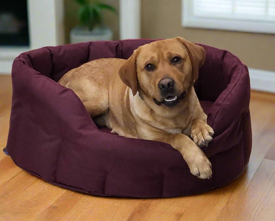 P&L Country Dog Tough Heavy Duty Oval High Sided Waterproof Dog Beds. - Pet Supplier Store