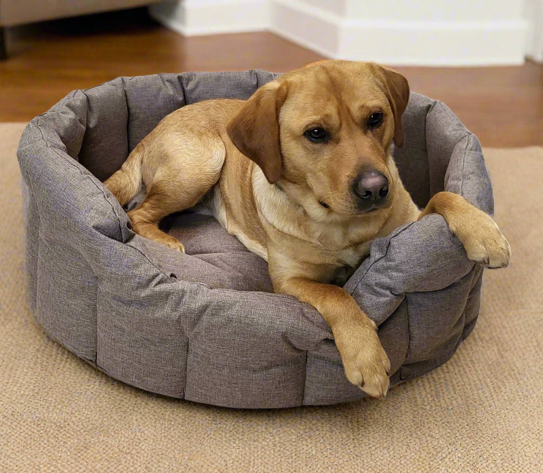 P&L Country Dog Tough Heavy Duty Oval High Sided Waterproof Dog Beds. - Pet Supplier Store