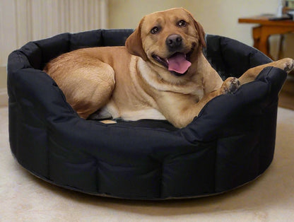 P&L Country Dog Tough Heavy Duty Oval High Sided Waterproof Dog Beds. - Pet Supplier Store