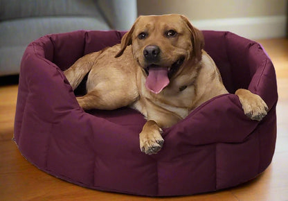 P&L Country Dog Tough Heavy Duty Oval High Sided Waterproof Dog Beds. - Pet Supplier Store