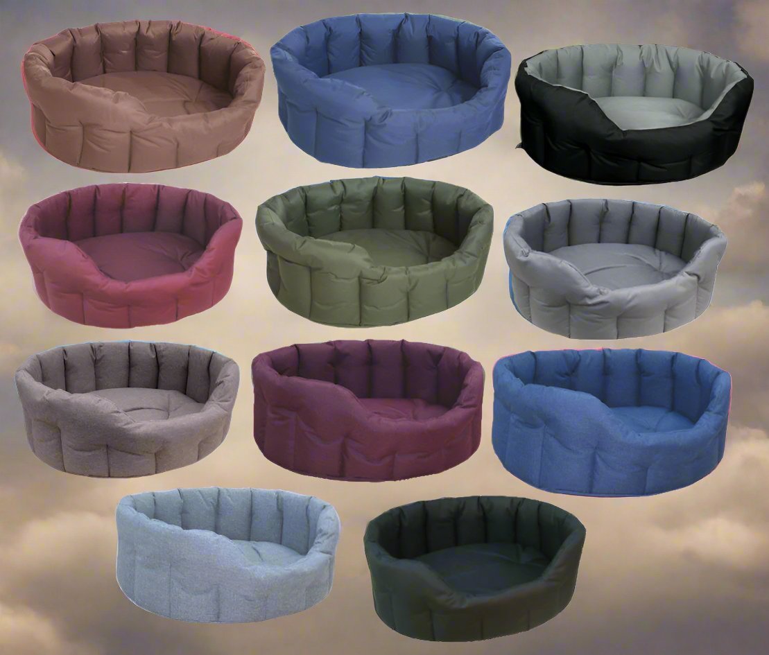 P&L Country Dog Tough Heavy Duty Oval High Sided Waterproof Dog Beds. - Pet Supplier Store