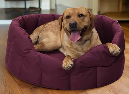 P&L Country Dog Tough Heavy Duty Oval High Sided Waterproof Dog Beds. - Pet Supplier Store