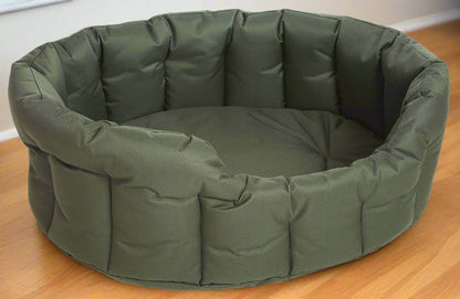 P&L Country Dog Tough Heavy Duty Oval High Sided Waterproof Dog Beds. - Pet Supplier Store