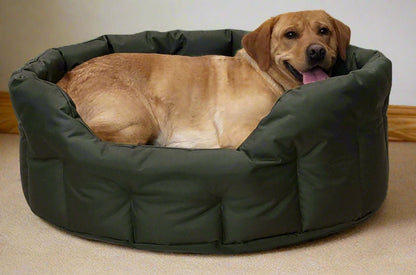 P&L Country Dog Tough Heavy Duty Oval High Sided Waterproof Dog Beds. - Pet Supplier Store