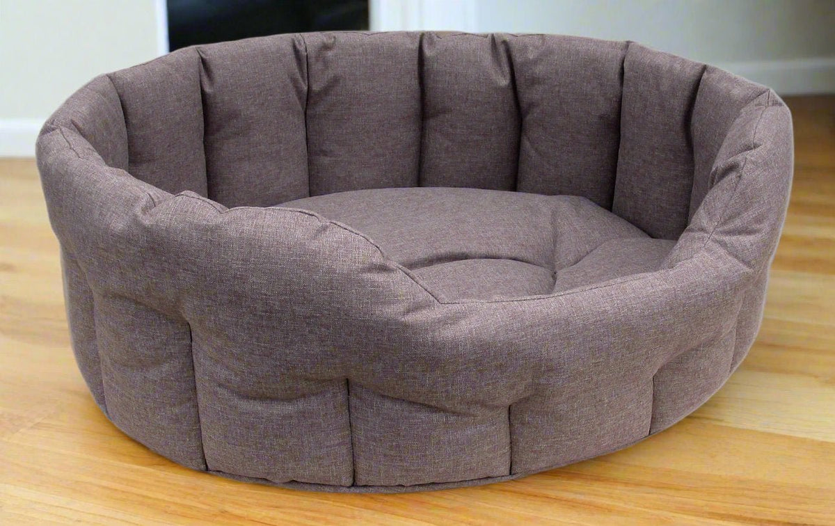 P&L Country Dog Tough Heavy Duty Oval High Sided Waterproof Dog Beds. - Pet Supplier Store