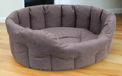 P&L Country Dog Tough Heavy Duty Oval High Sided Waterproof Dog Beds. - Pet Supplier Store