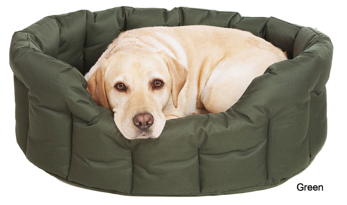P&L Country Dog Tough Heavy Duty Oval High Sided Waterproof Dog Beds. - Pet Supplier Store