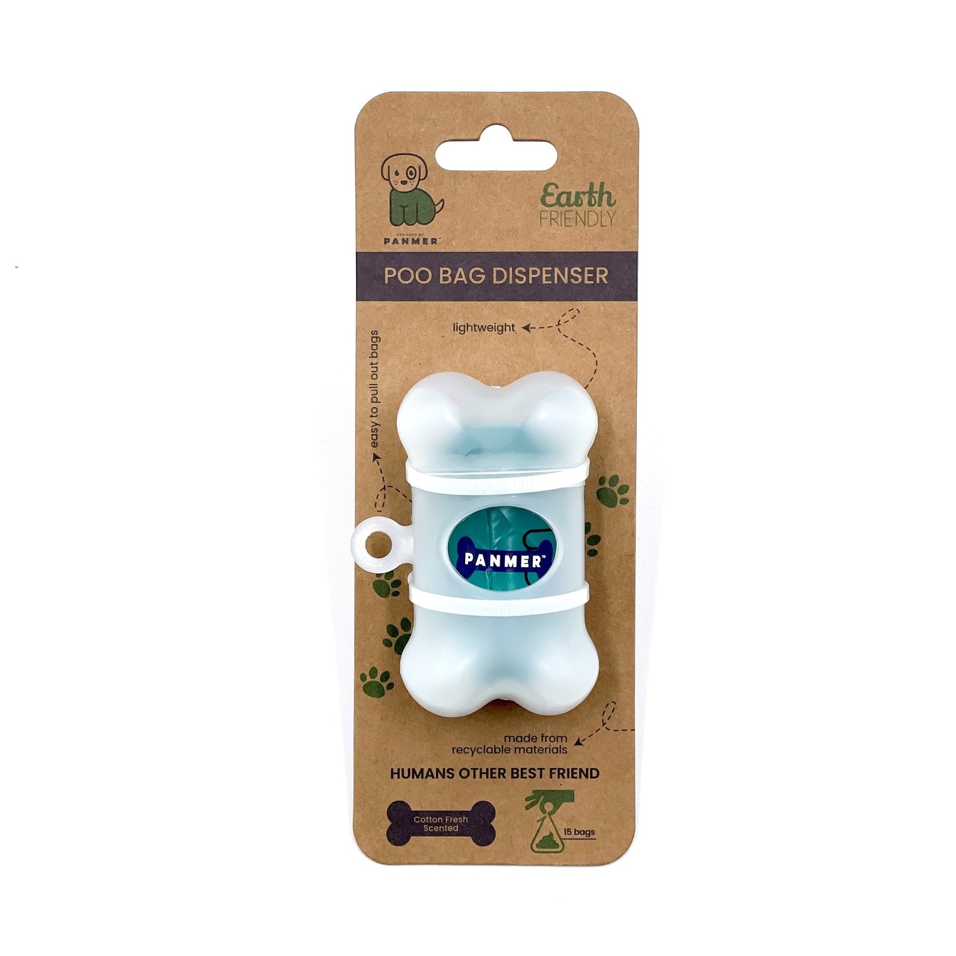 Poo Bag Dispenser + FREE ROLL - Pet Supplier Store