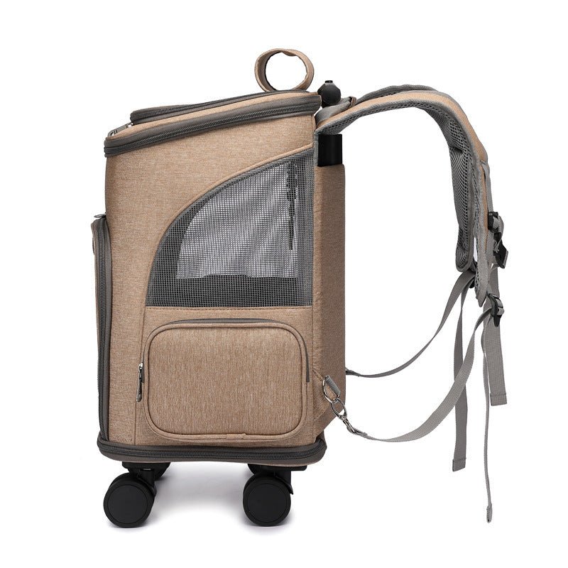 Portable traveling backpack spacious comfort pet carrier - Pet Supplier Store