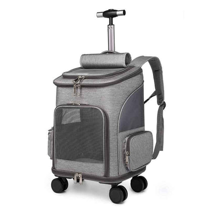 Portable traveling backpack spacious comfort pet carrier - Pet Supplier Store